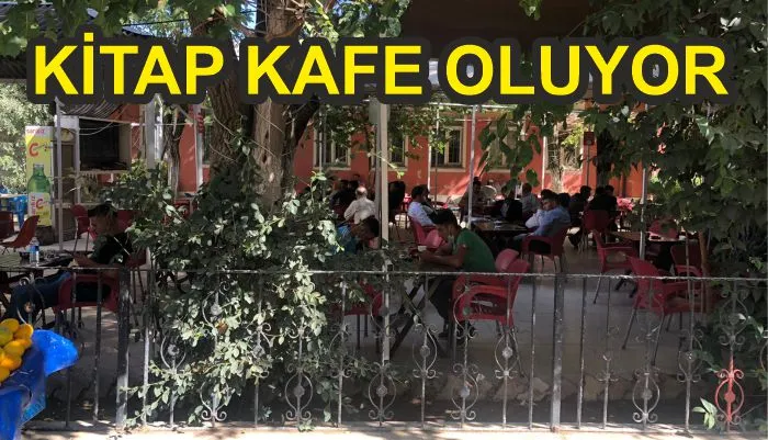 Güres Caddesindeki Kıraathane Kitap Kafeye Dönüyor