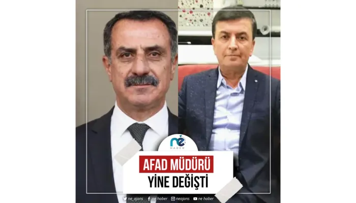 SİİRT AFAD MÜDÜRÜ 4 YILDA 4. KEZ DEĞİŞTİ