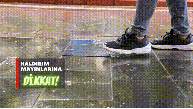 SİİRT'TEKİ "KALDIRIM MAYINLARINA" DİKKAT!