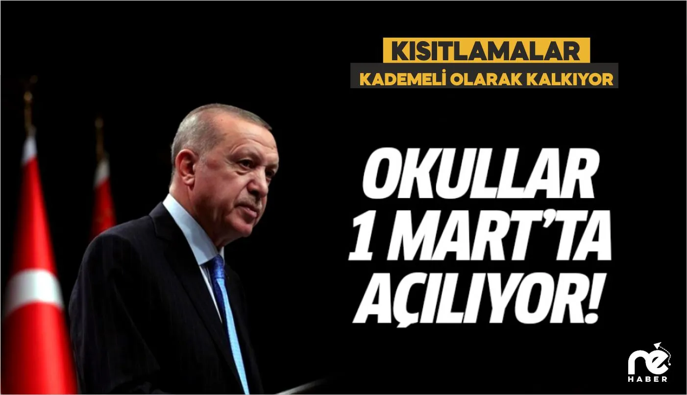 KISITLAMALAR KADEMELİ OLARAK KALKIYOR