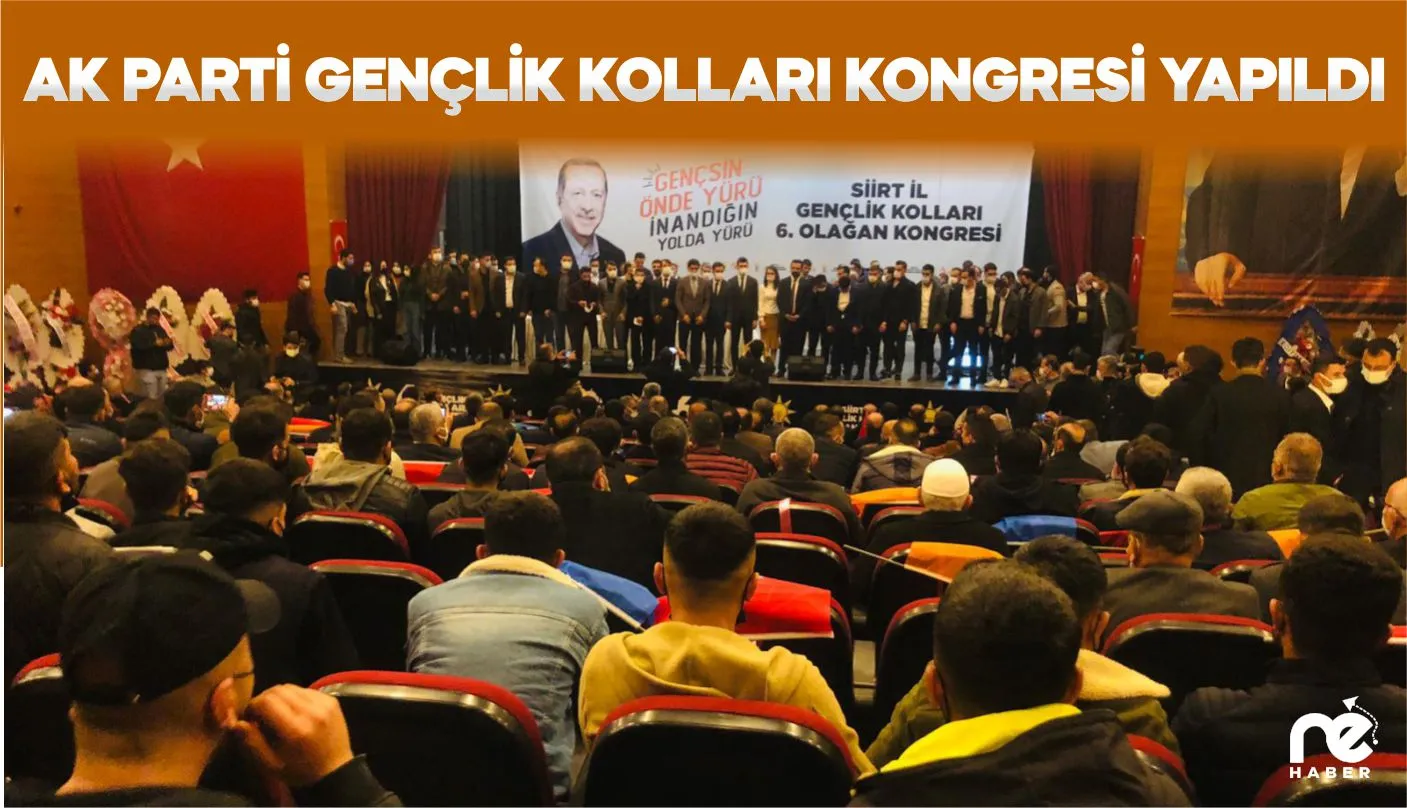 AK PARTİ GENÇLİK KOLLARI KONGRESİ YAPILDI