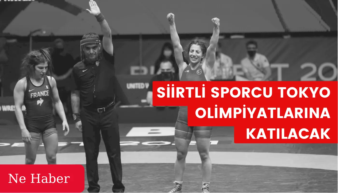SİİRTLİ SPORCU 2020 OLİMPİYATLARINA KATILMAYA HAK KAZANDI