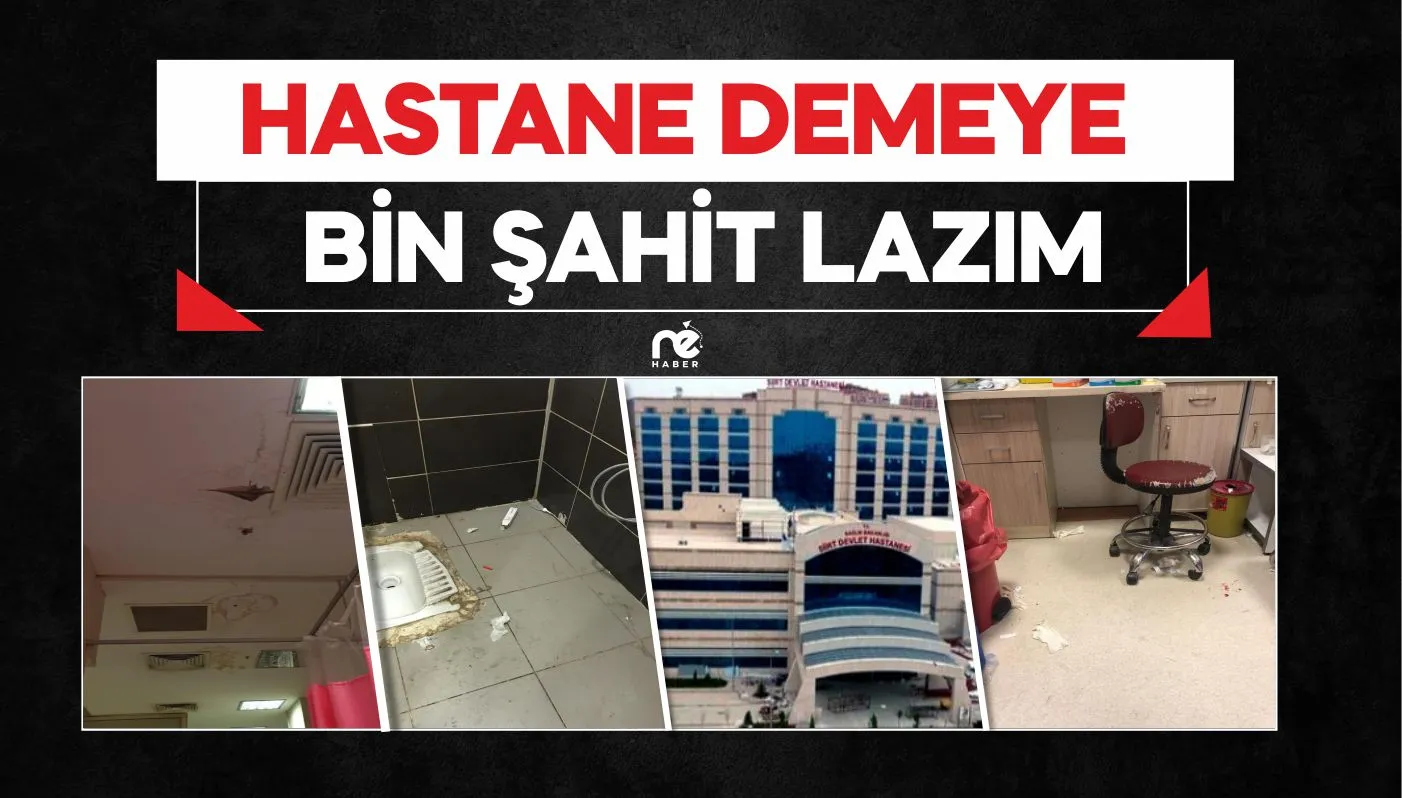 HASTANE DEMEYE BİN ŞAHİT LAZIM!