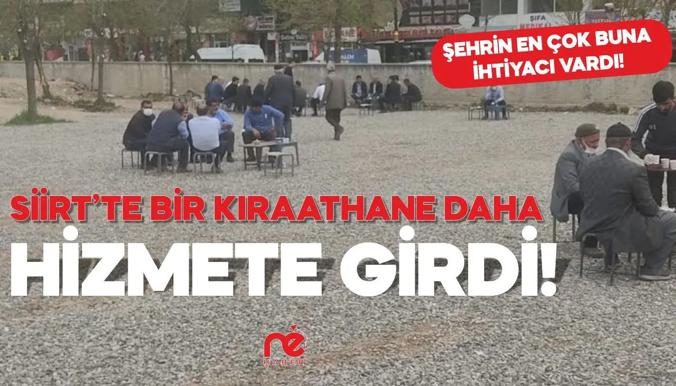 SİİRT’TE BİR KIRAATHANE DAHA HİZMETE GİRDİ!