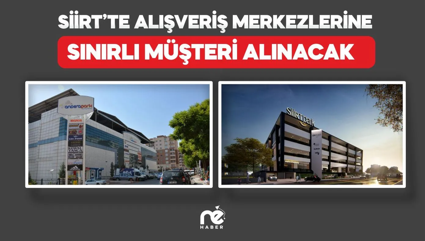 ALIŞVERİŞ MERKEZLERİNE SINIRLI MÜŞTERİ ALINACAK
