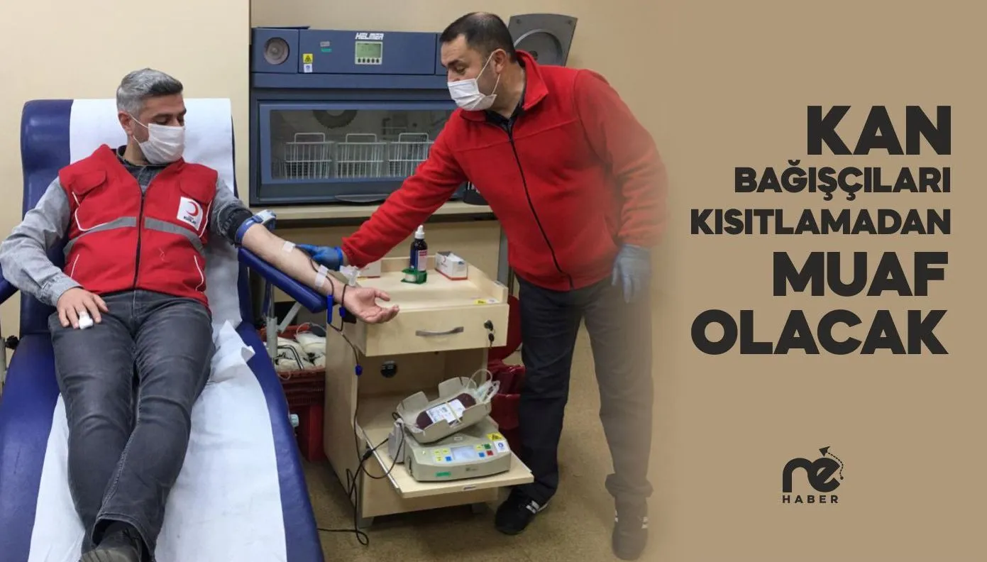 SİİRT’TE KAN BAĞIŞÇILARI RAMAZAN’DA KISITLAMADAN MUAF OLACAK