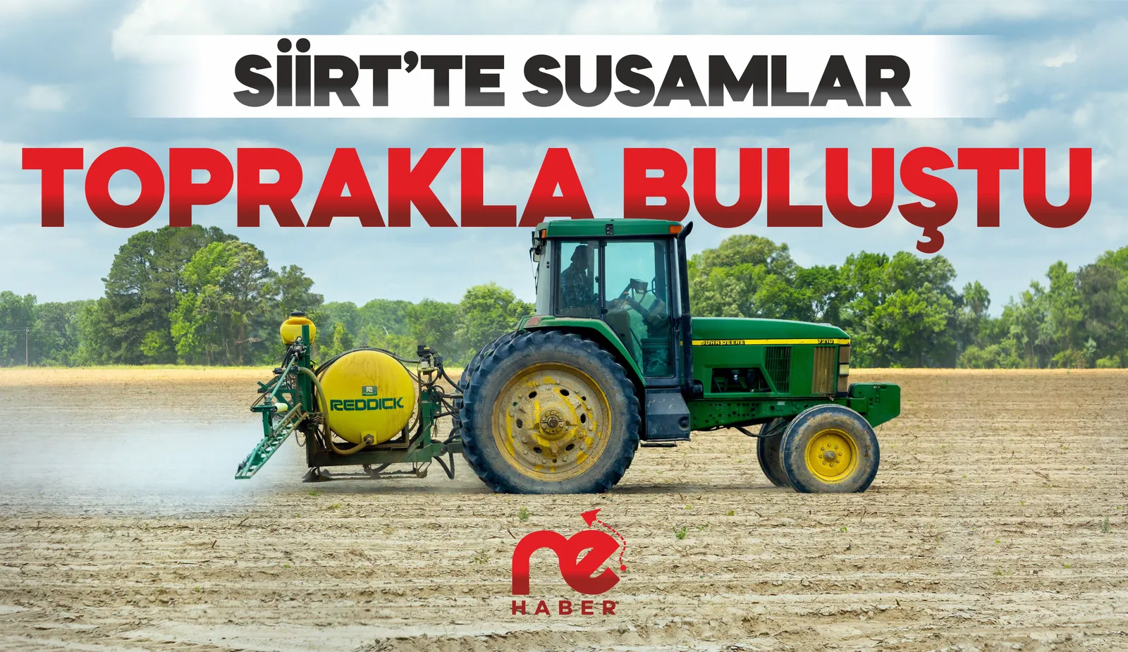 SİİRT'TE SUSAMLAR TOPRAKLA BULUŞTU