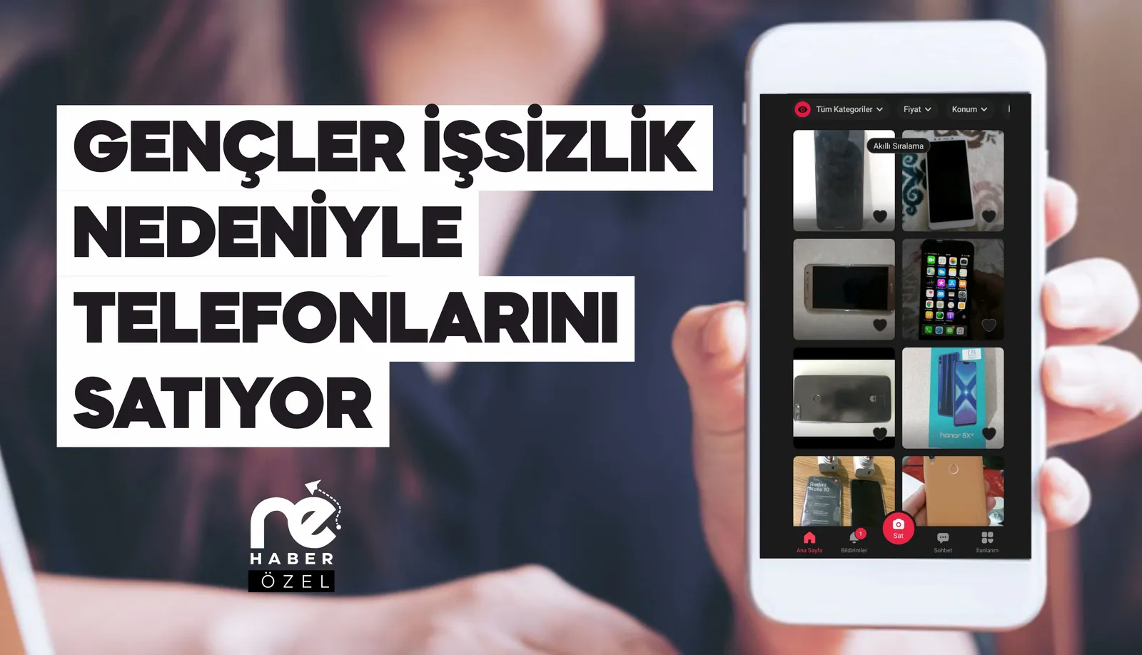 SİİRTLİ GENÇLER İŞSİZLİK NEDENİYLE TELEFONLARINI SATIYOR