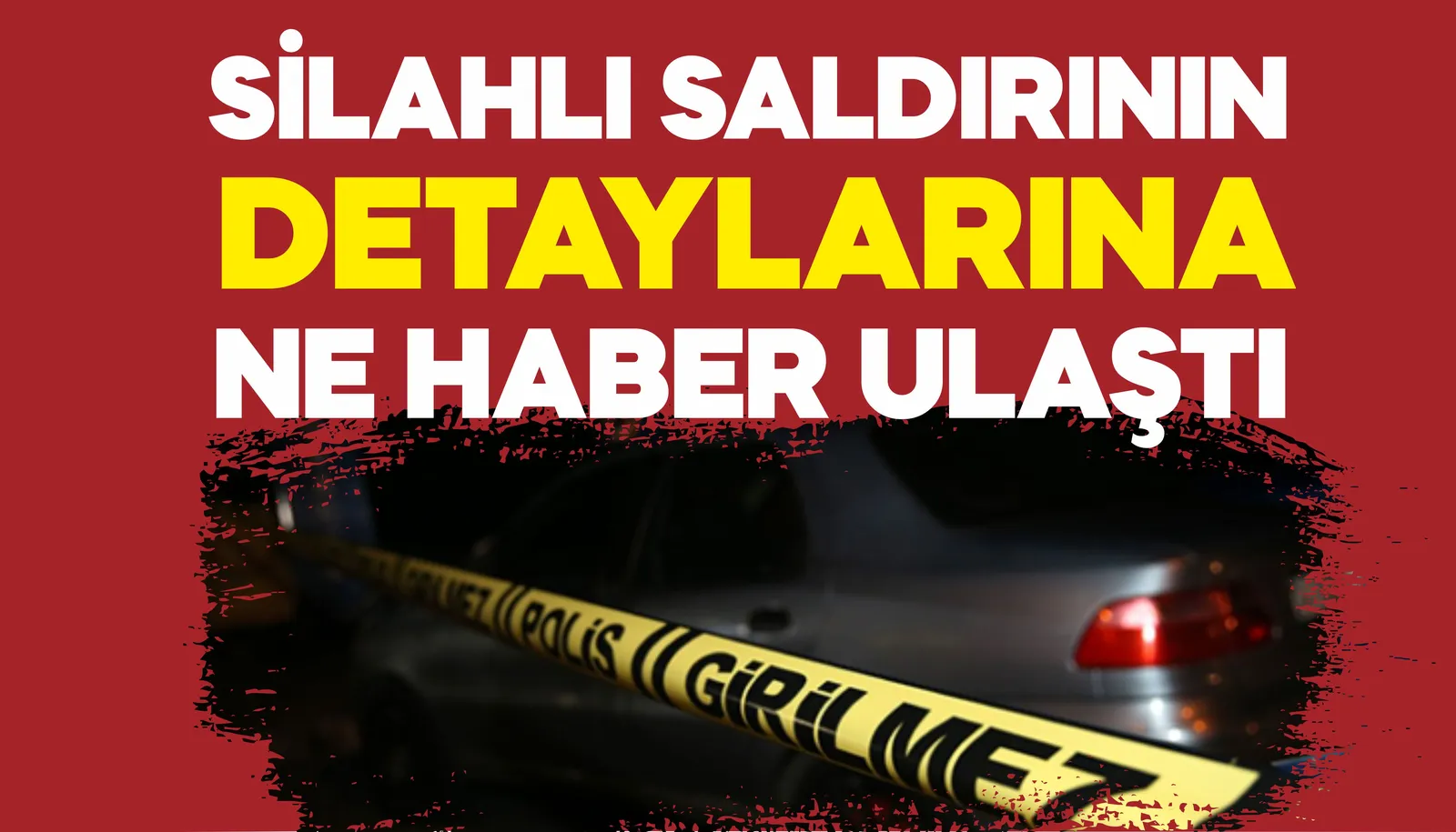 İŞTE SİLAHLI SALDIRININ DETAYLARI