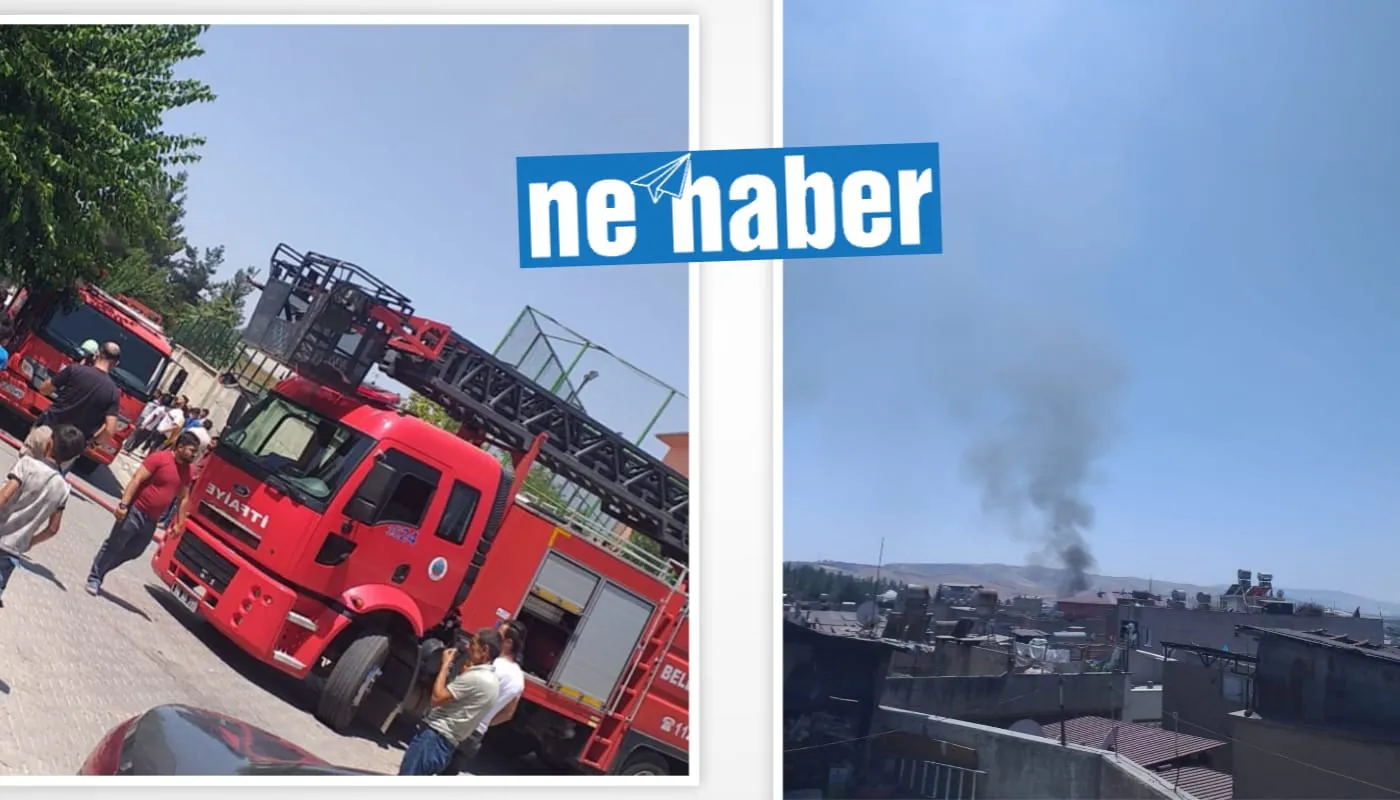 Yangında mahsur kalan çocuklar için çalışmalar başladı