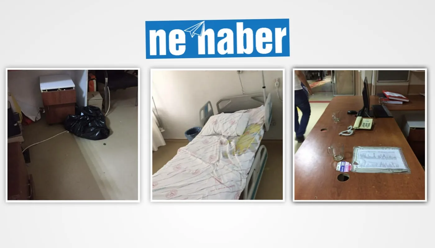 Kurtalan Devlet Hastanesi’nde de durum aynı