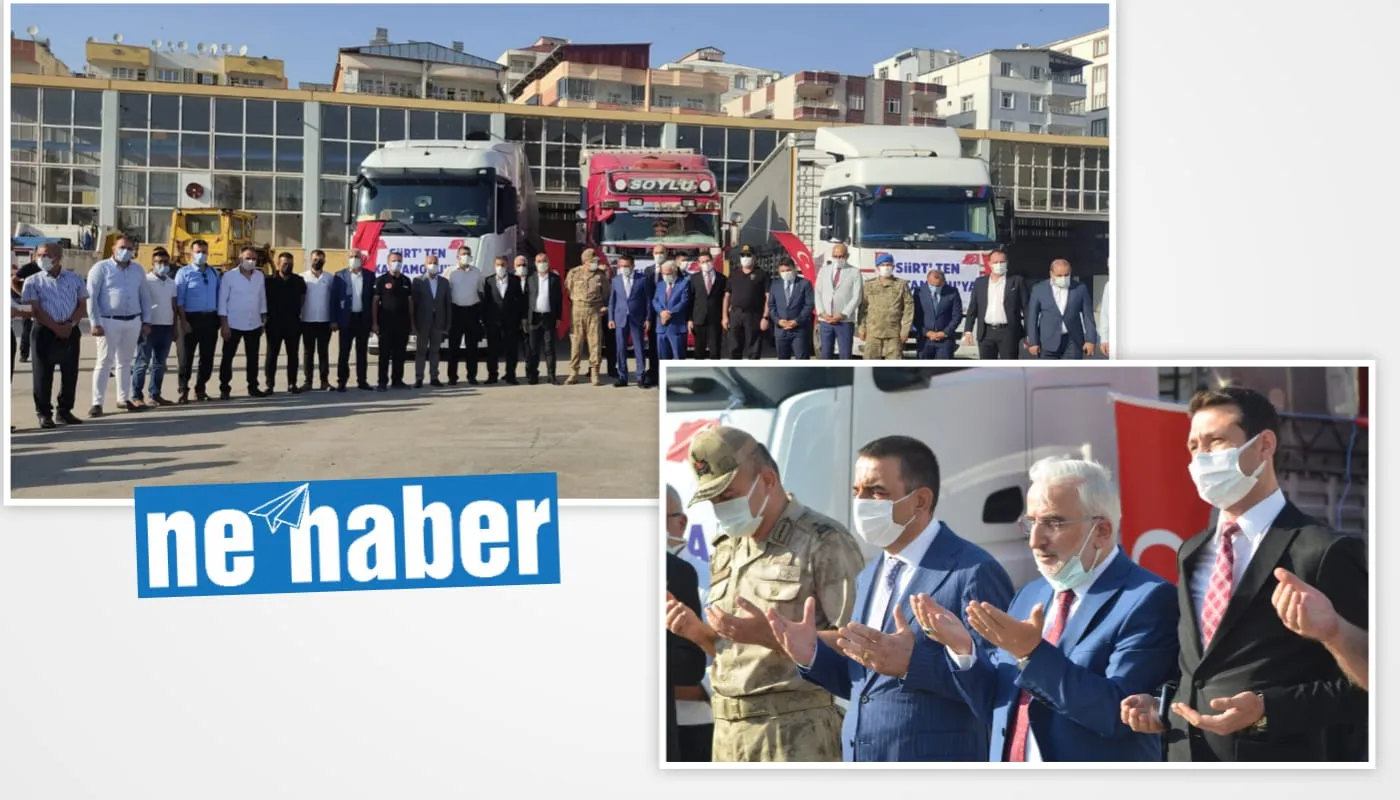Kastamonu’ya 3 tır yardım gönderildi