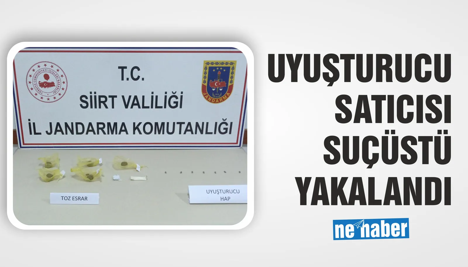 Uyuşturucu satıcısı suçüstü yakalandı