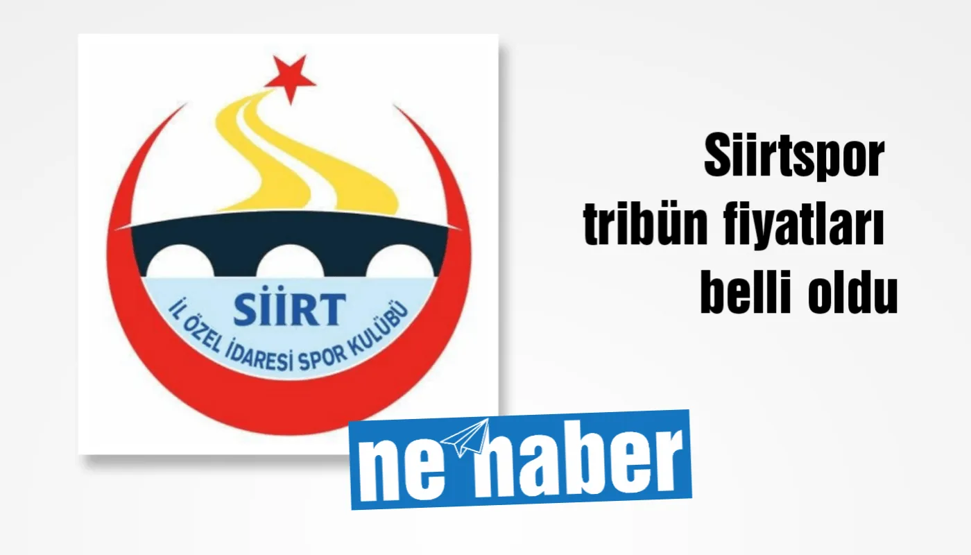 Siirtspor tribün fiyatları belli oldu