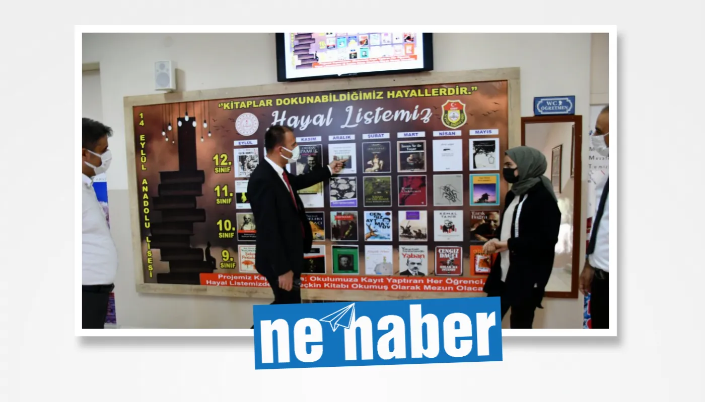 "Kitaplar Dokunabildiğimiz Hayallerdir" Projesi Hayata Geçti