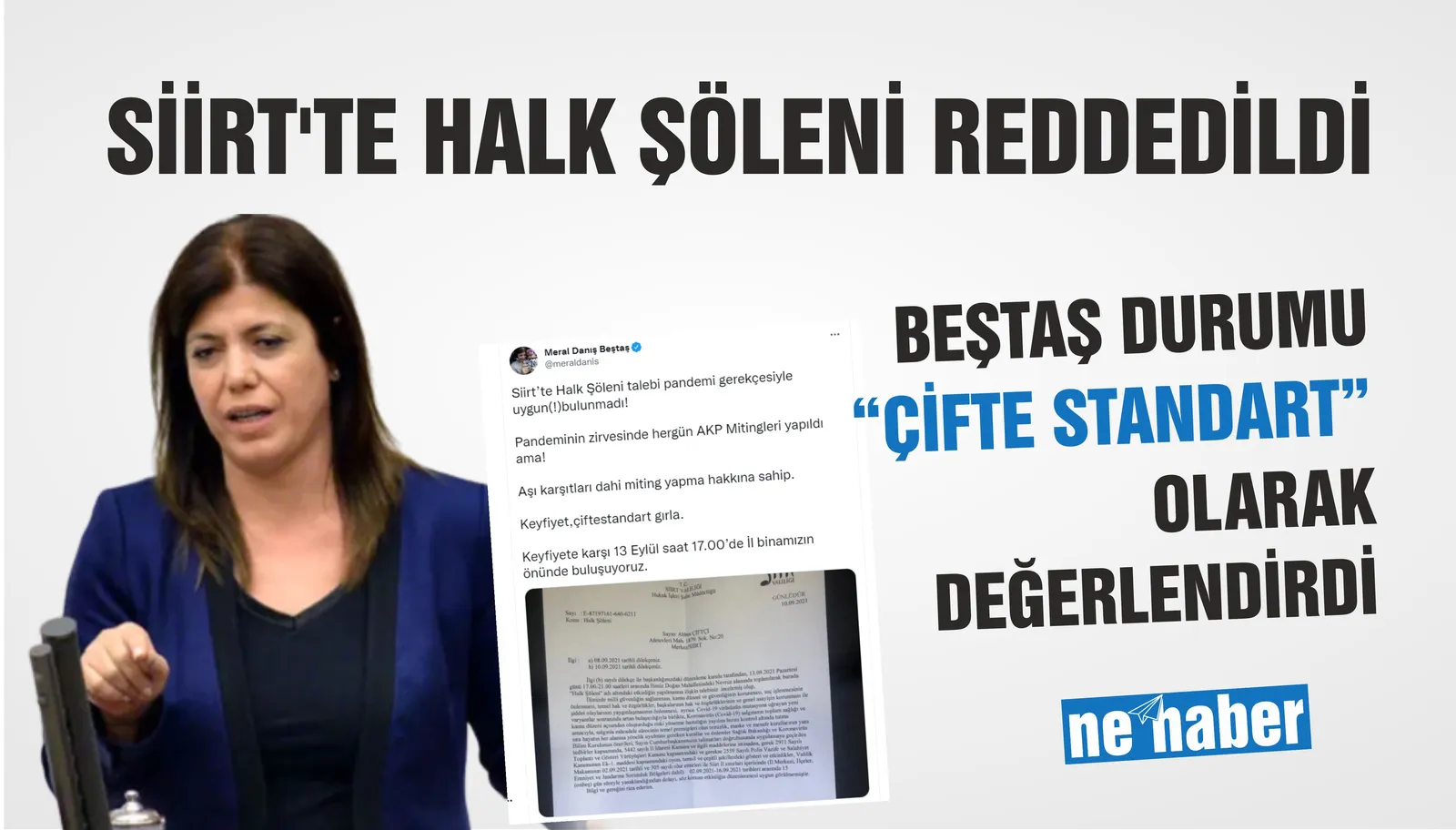 SİİRT’TE HALK ŞÖLENİ REDDEDİLDİ