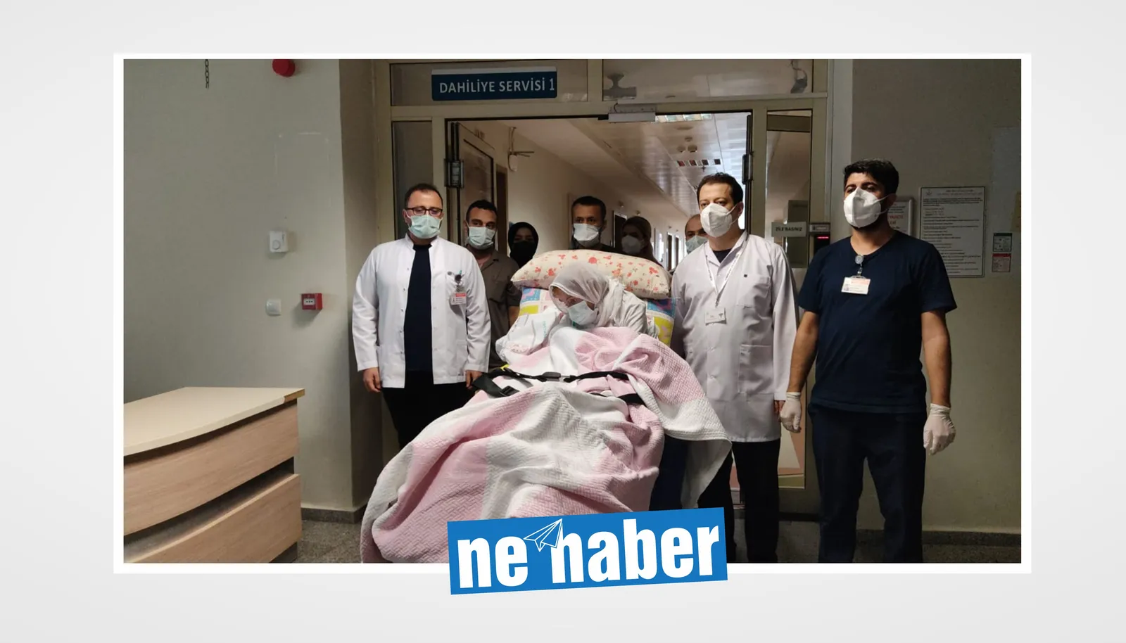 108 yaşındaki hasta Koronavirüs’ü yendi