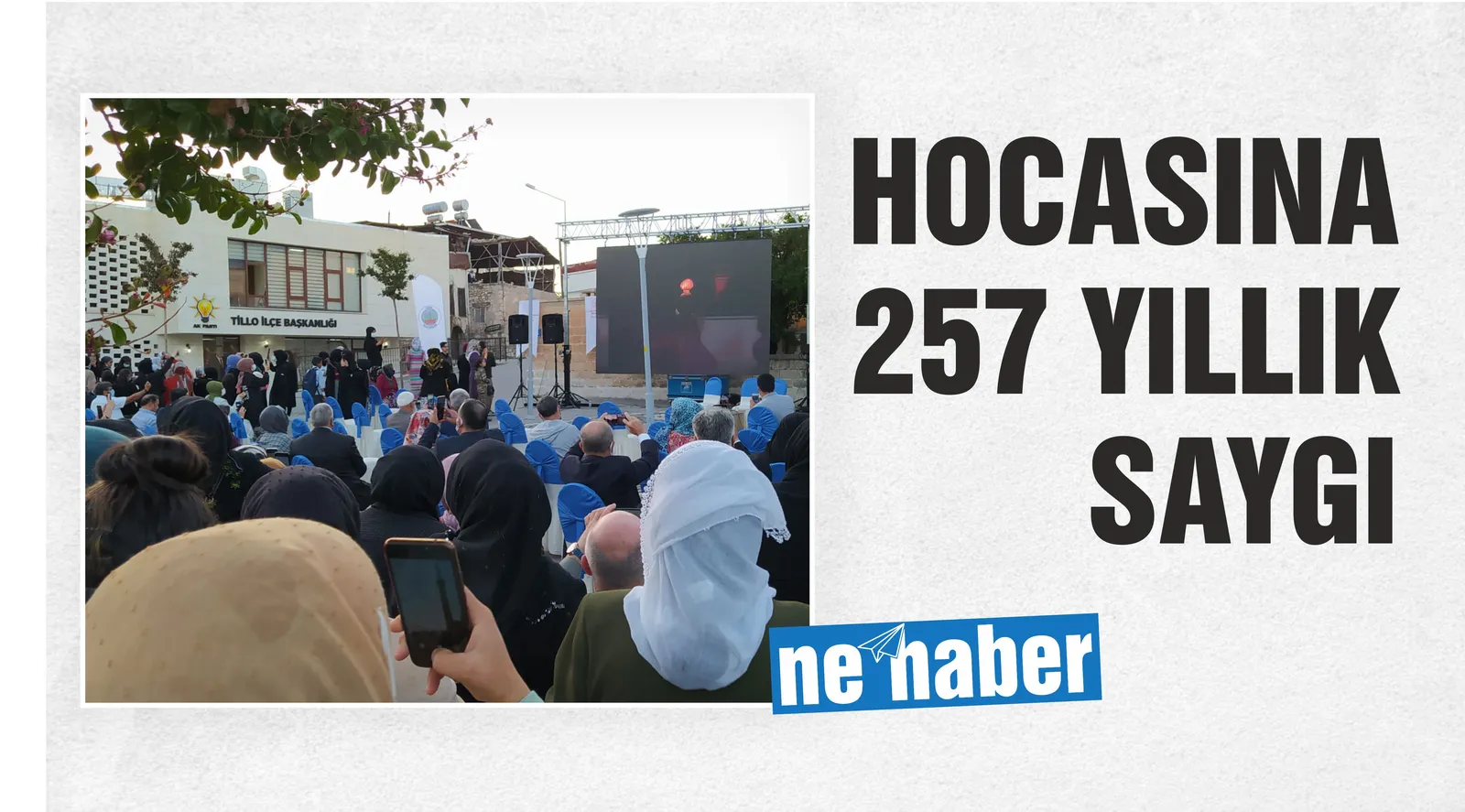 HOCASININ BAŞUCUNU 257 YILDIR AYDINLATIYOR