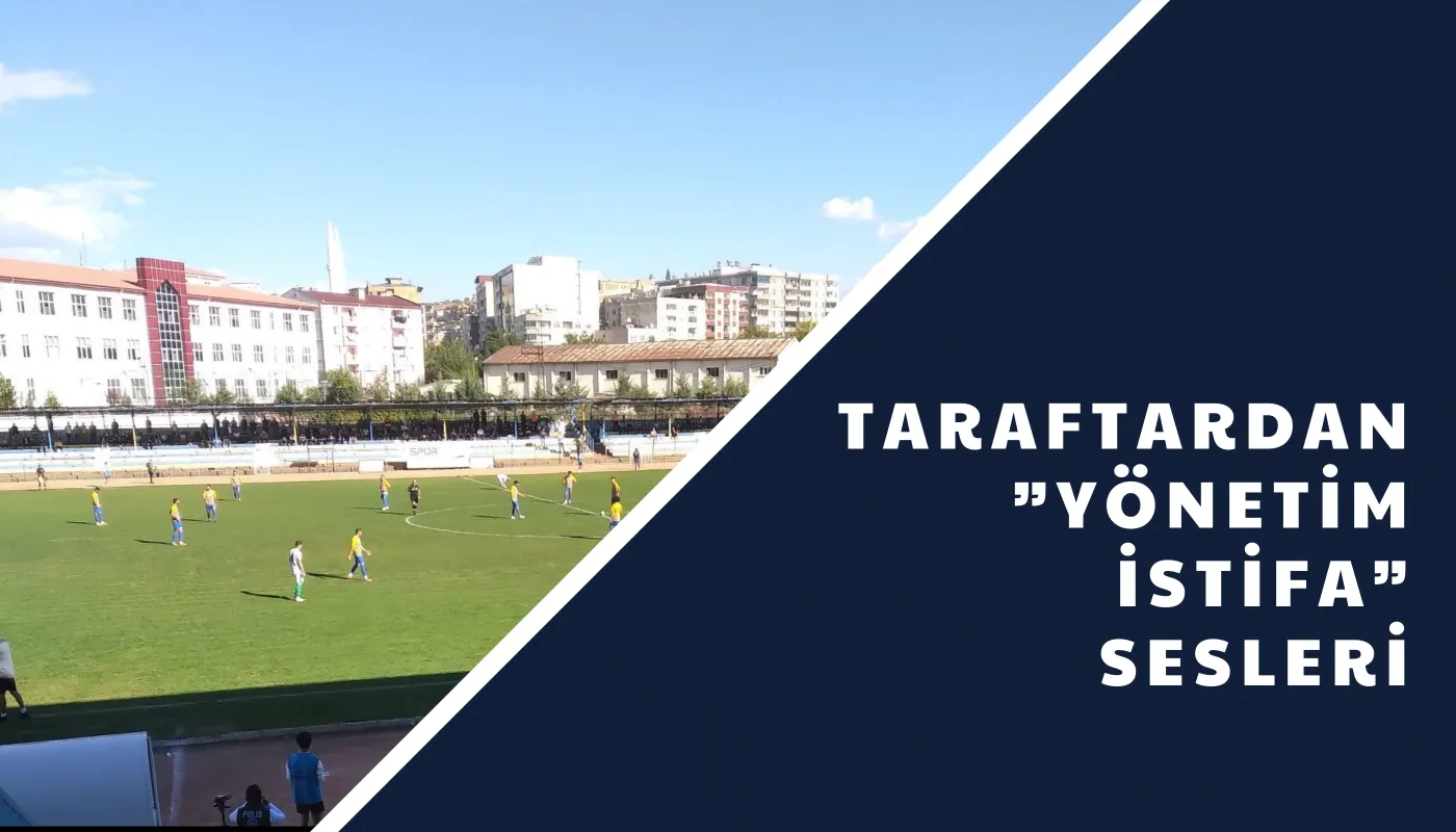 Trübünlerden “Yönetim İstifa” Sesleri