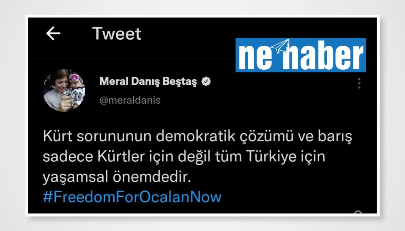 Öcalan'a Özgürlük Kampanyasına Siirt Milletvekili Beştaş'tan Destek