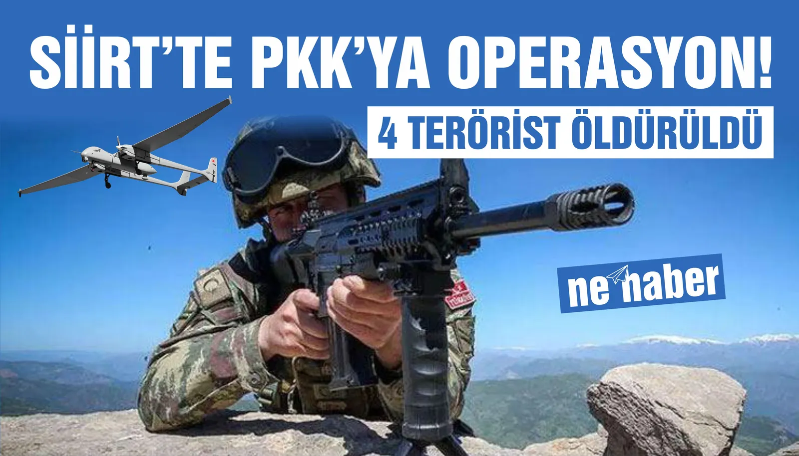 SİİRT’TE PKK’YA OPERASYON!