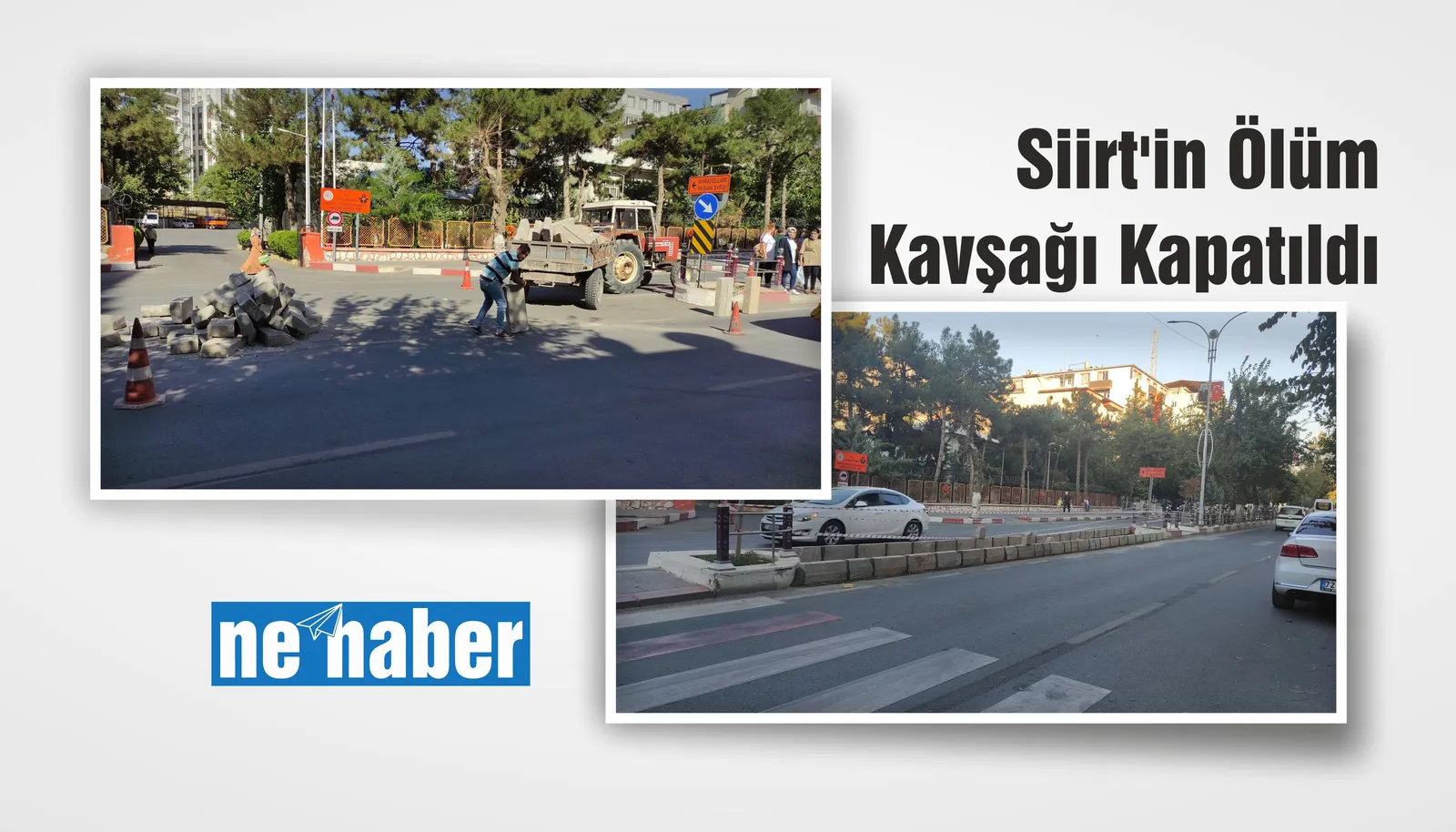 Siirt’in Ölüm Kavşağı Kapatıldı