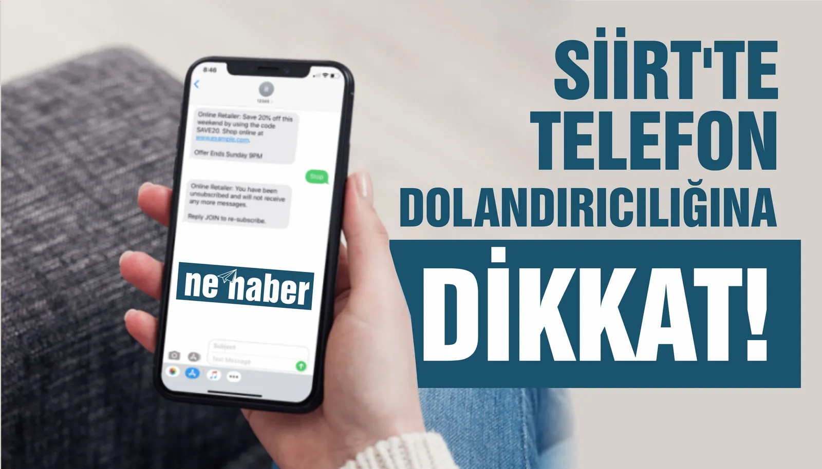 SİİRT’TE TELEFON DOLANDIRICILIĞINA DİKKAT