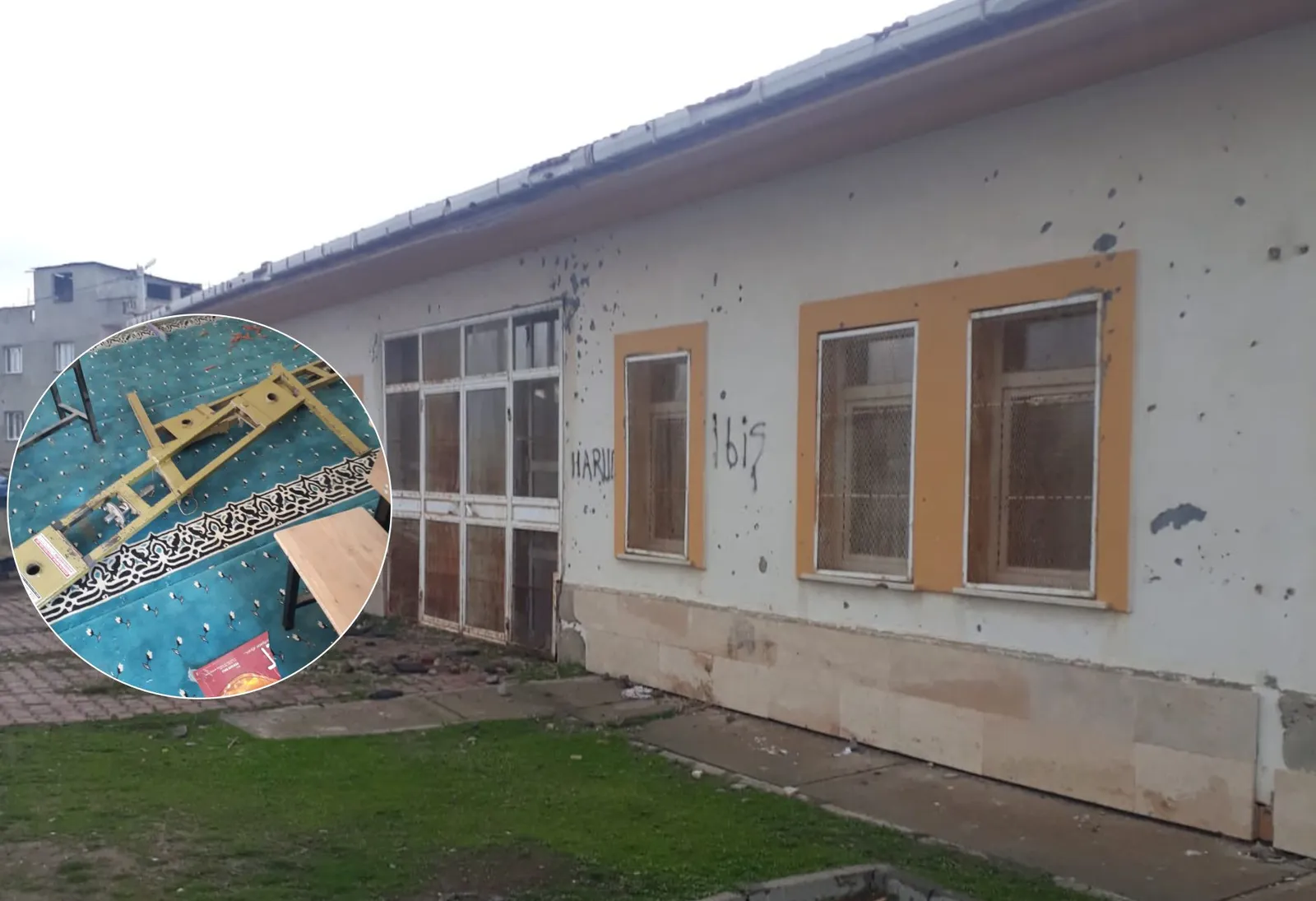 Toplum Yararına Yapılan Bina Hırsızların Meskeni Oldu