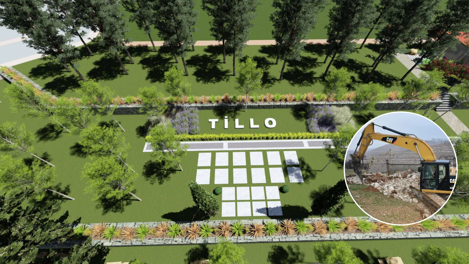 Tillo’ya Millet Bahçesi Yapılıyor