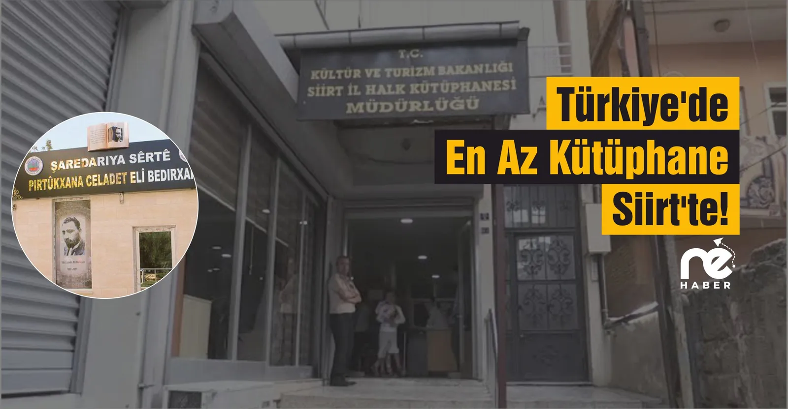 Siirt’te Sadece 1 Kütüphane Var!