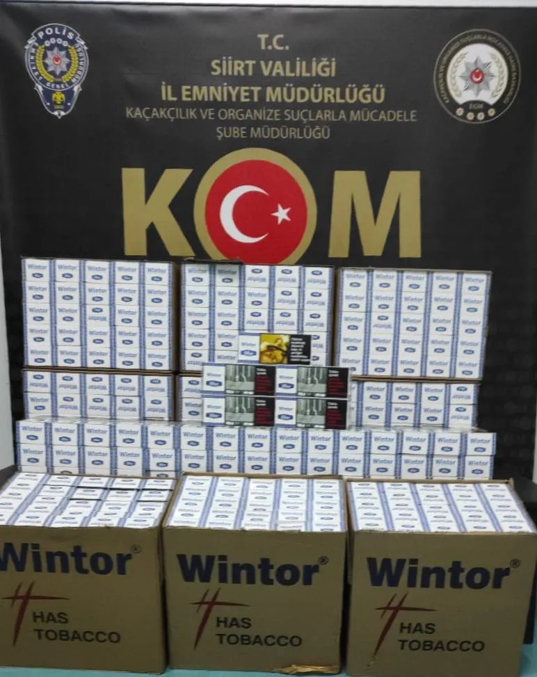 2022’nin İlk Kaçakçılık Operasyonu Siirt’ten
