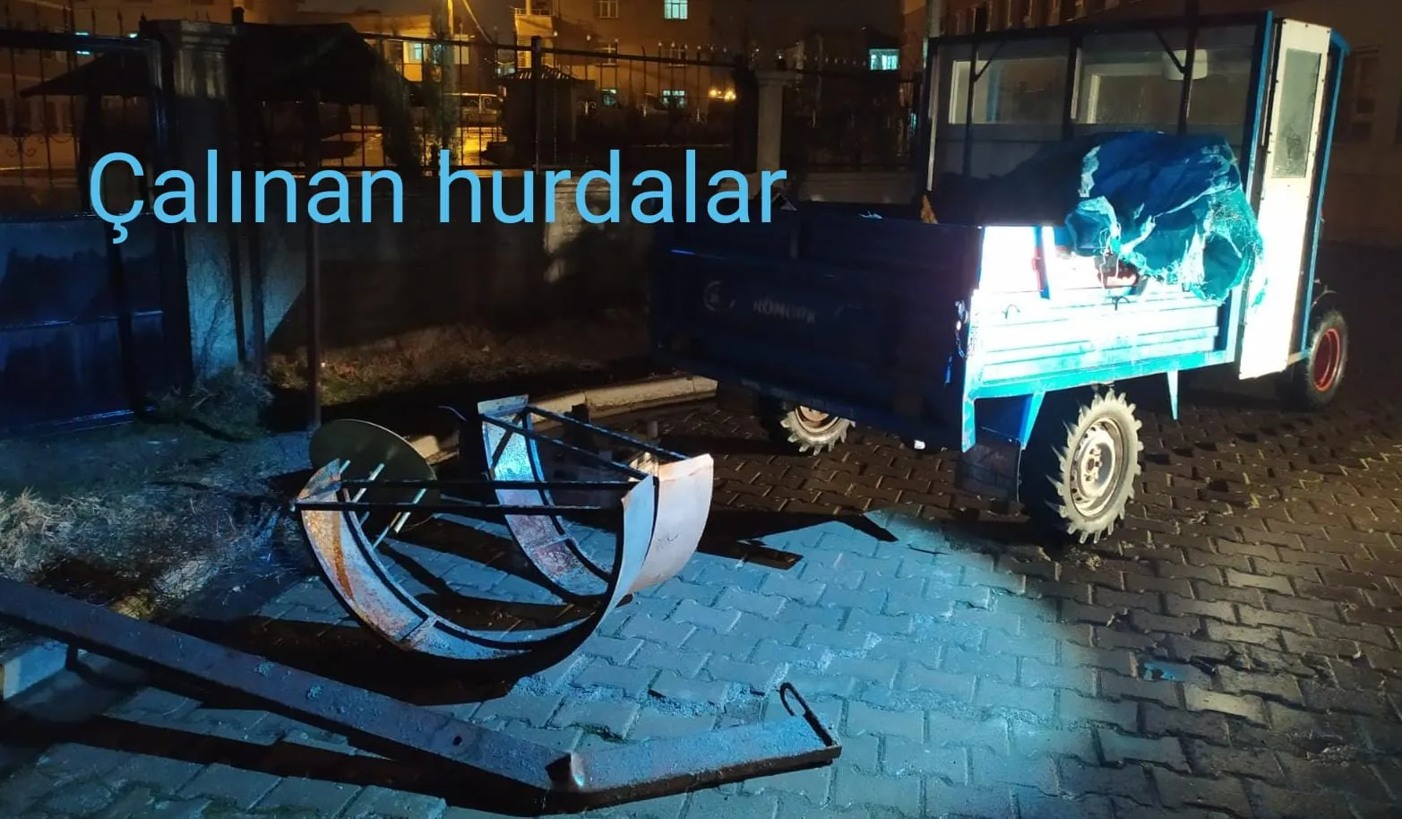 Çalınan Patpat ve Hurdalar Sahiplerine Teslim Edildi