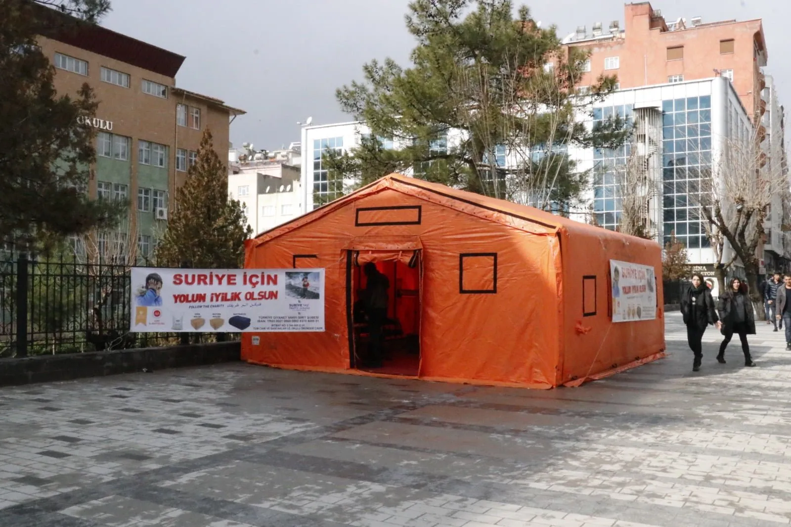“SURİYE İÇİN YOLUN İYİLİK OLSUN” YARDIM KAMPANYASI BAŞLADI