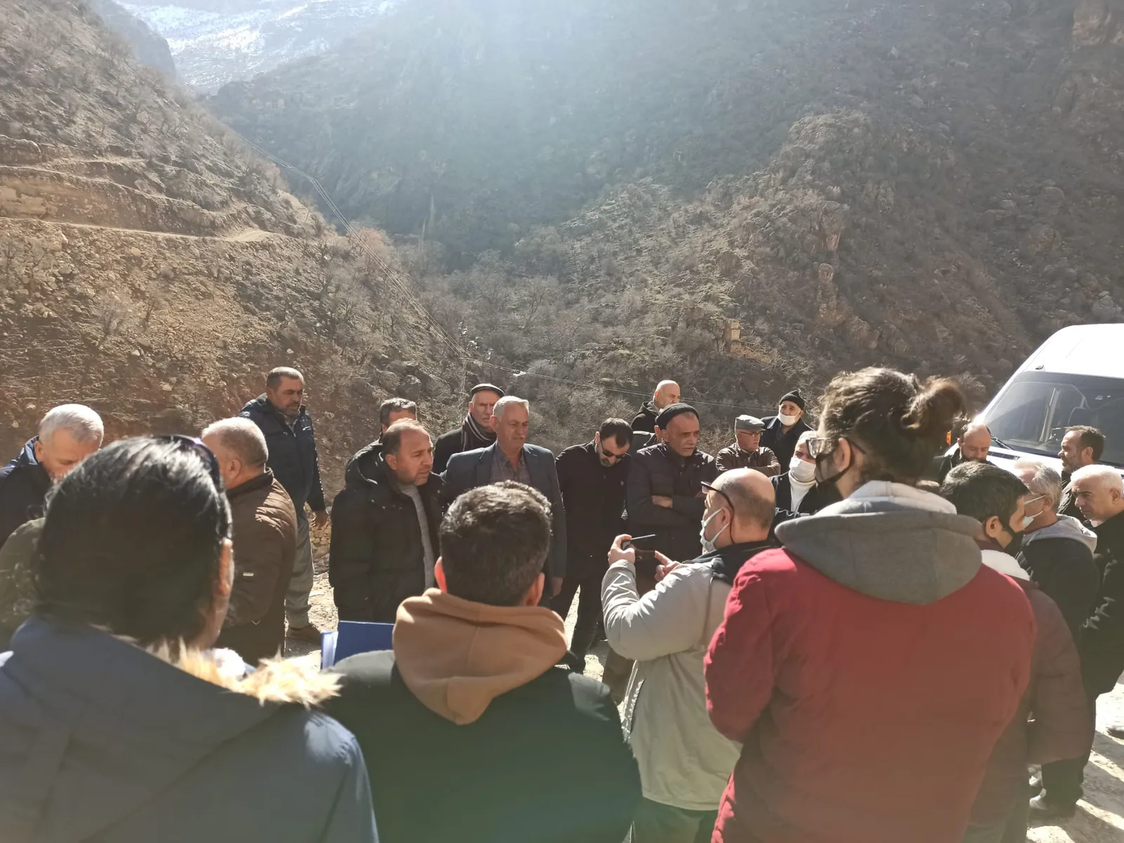 Yapılan İtirazlar Üzerine Keşif Ekibi Zorava’da