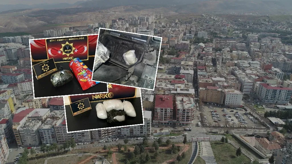 Siirt Uyuşturucu Merkezi Oldu!