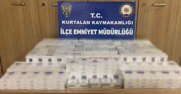 Siirt’te 330 paket kaçak sigara ele geçirildi