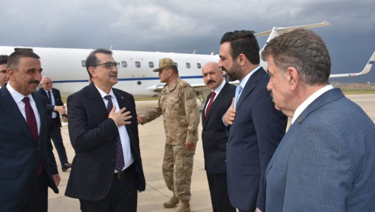 Enerji ve Tabii Kaynaklar Bakanı Siirt’te