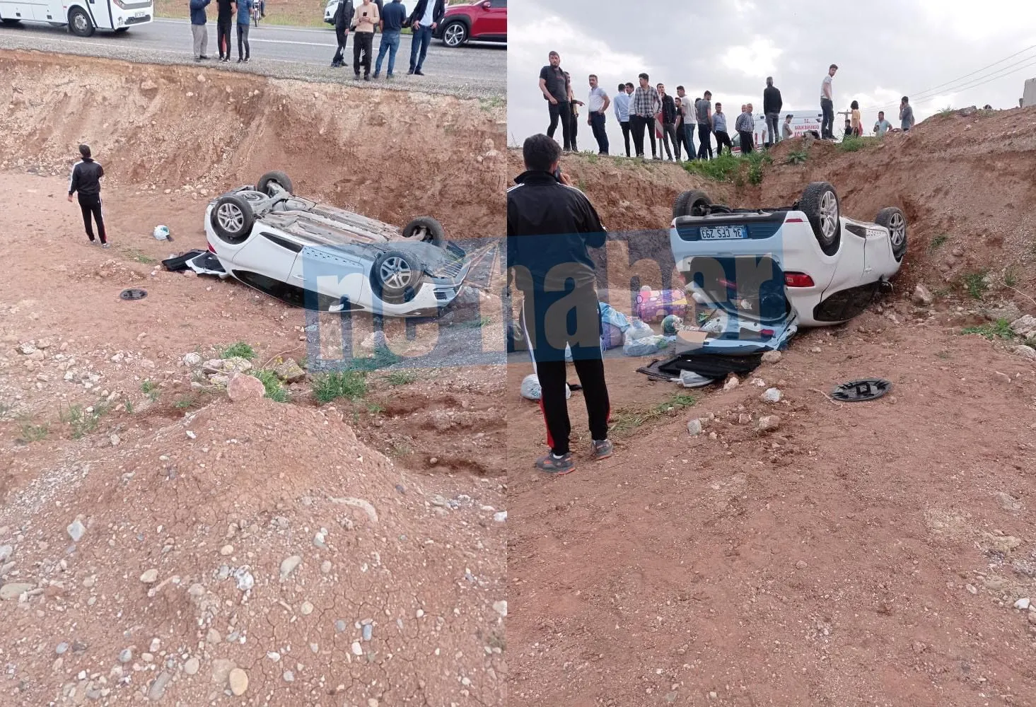 Yola Atlayan Çocuğa Çarpmamak İçin Direksiyonu Kırdı: 3 Yaralı