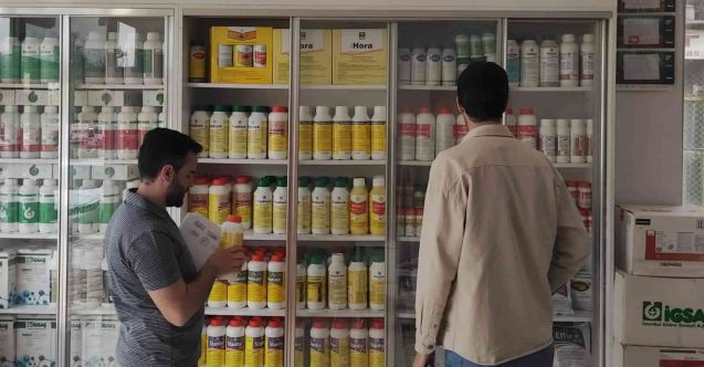 Siirt’te mevzuata uygun zirai ilaç satmayan işletmelere 51 bin lira para cezası kesildi
