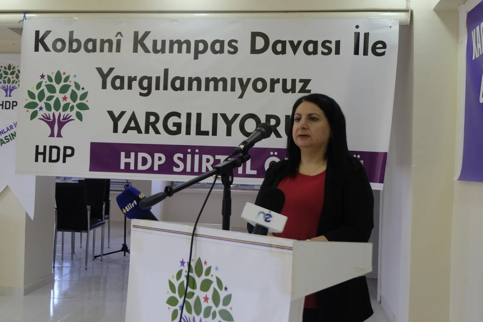 HDP Siirt: “Bu Kumpas Davasının Hiçbir Meşruluğunun Olmadığını Açıkça İlan Ediyoruz”