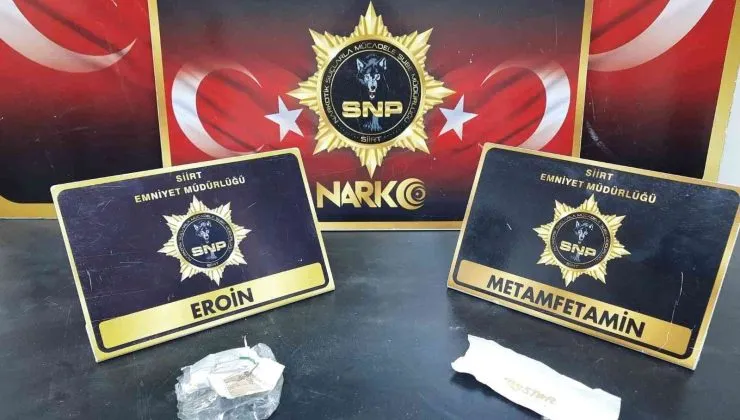 Siirt’te uyuşturucu operasyonu: 5 gözaltı