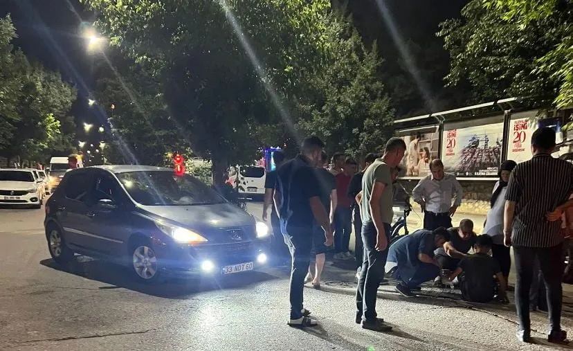 Siirt'te Otomobil ile Bisiklet Çarpıştı: 1 Yaralı
