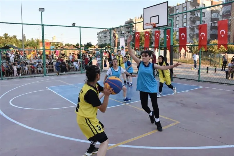 Siirt’te Sokak Basketbolu Turnuvası Başladı