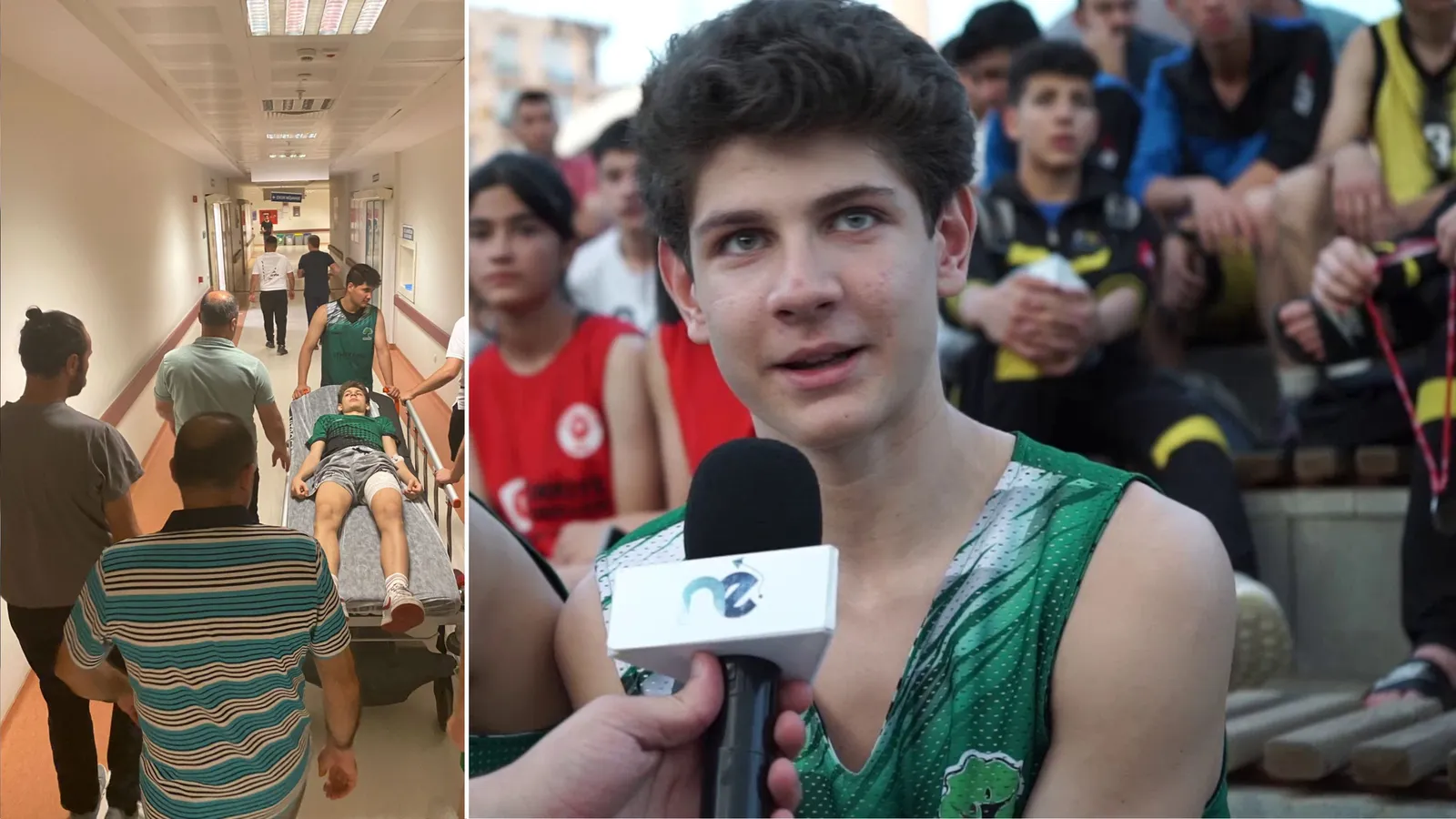Siirt'te Bıçaklanan Basketbolcu Ne Haber’e Konuşmuştu