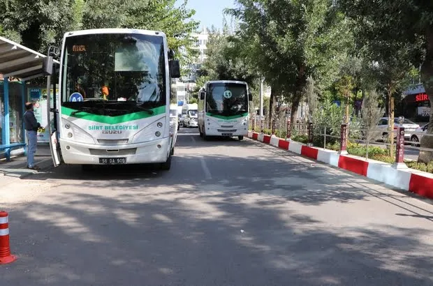 Siirt'te Kurban Bayramı'nda toplu ulaşım ücretsiz olacak