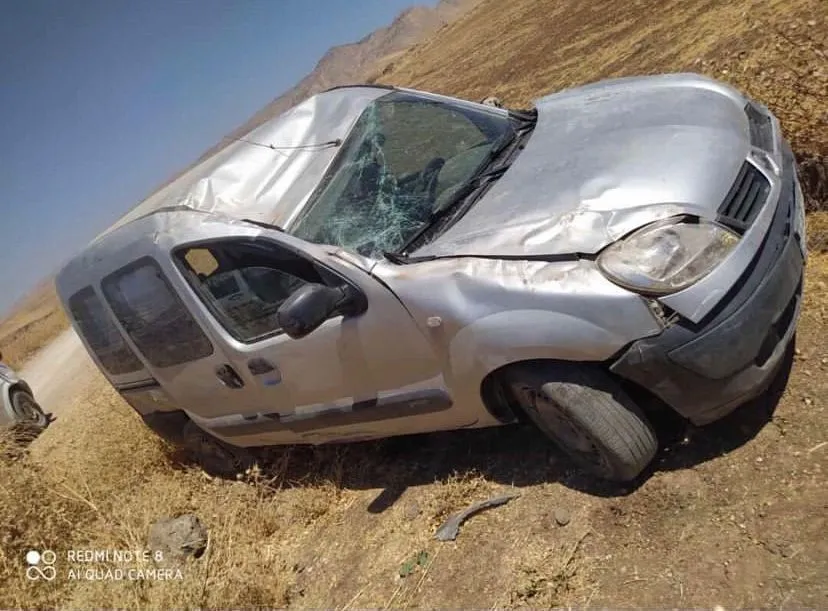 Kurtalan'da Bir Araç Takla Attı: 1 Yaralı