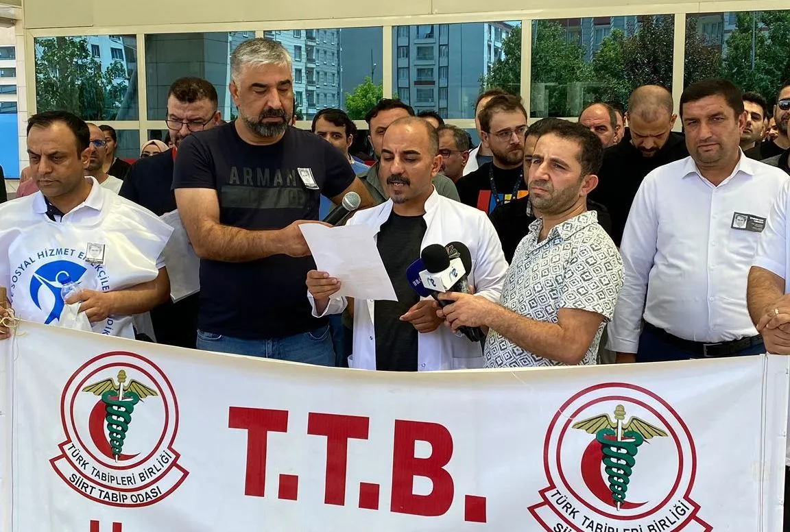 Siirt Tabip Odası: “Üzgünüz, Öfkeliyiz, Sorumlularından Hesap Soracağız”