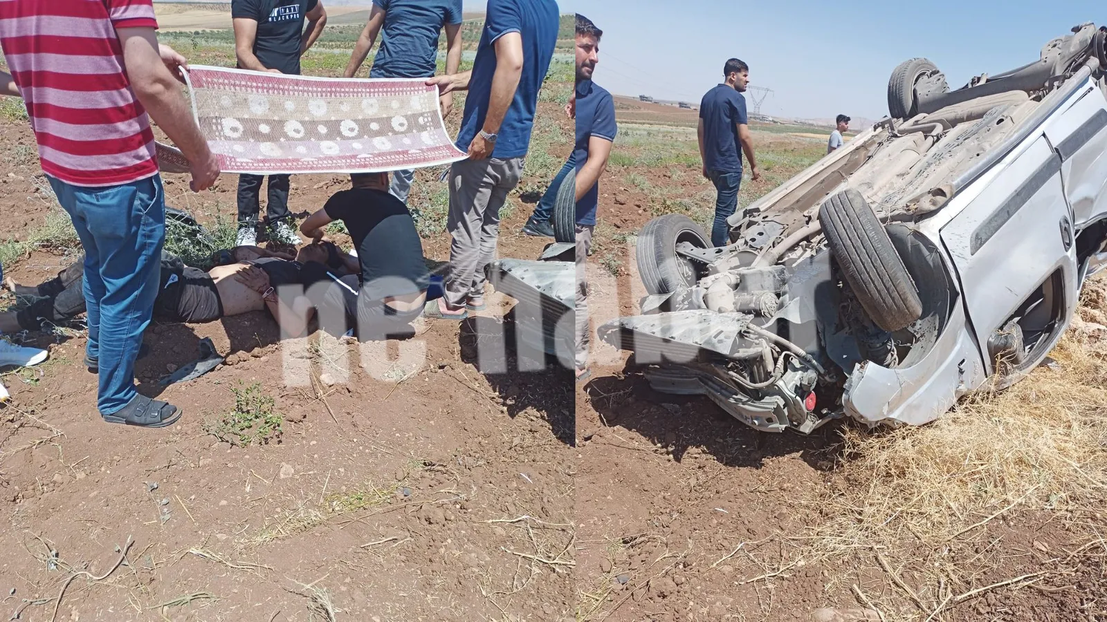 Siirt - Batman Karayolunda Araç Takla Attı: 2 Ağır Yaralı
