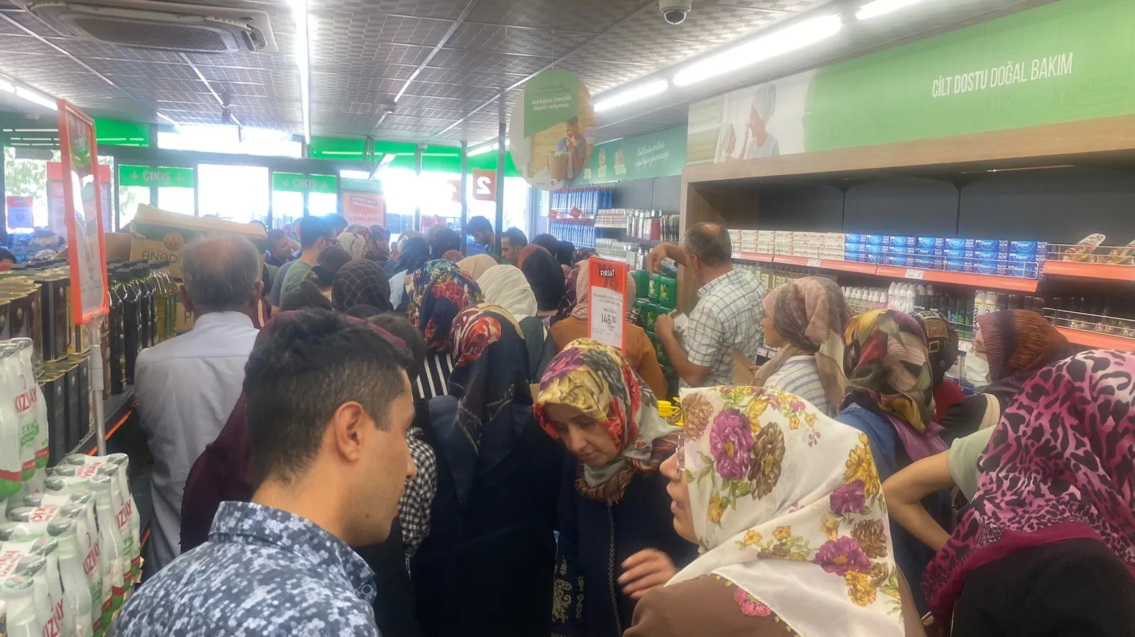 Tarım Kredi Kooperatifi Marketinde İzdiham