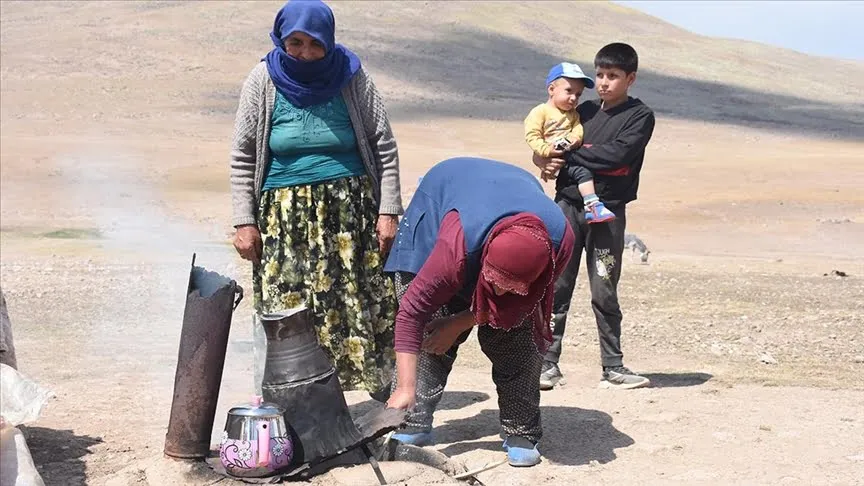 Erzurum'un Yaylaları, Siirt ve Diğer Doğu İllerinden Göçer Aileleri Ağırlıyor